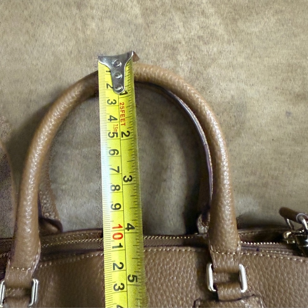 DKNY Brown and Cream Satchel - Picture 5 of 7
